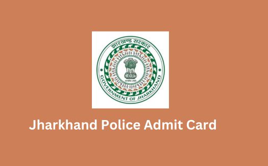 Jharkhand Police Admit Card
