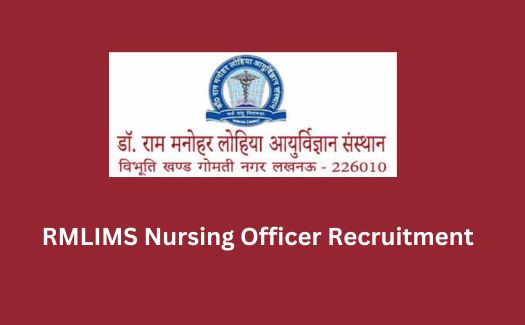 RMLIMS Nursing Officer Recruitment